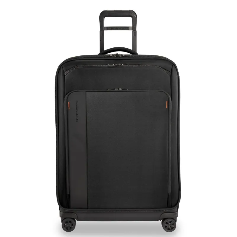 Briggs & Riley Checked<Briggs and Riley ZDX Large Expandable Spinner | Altman Luggage Black