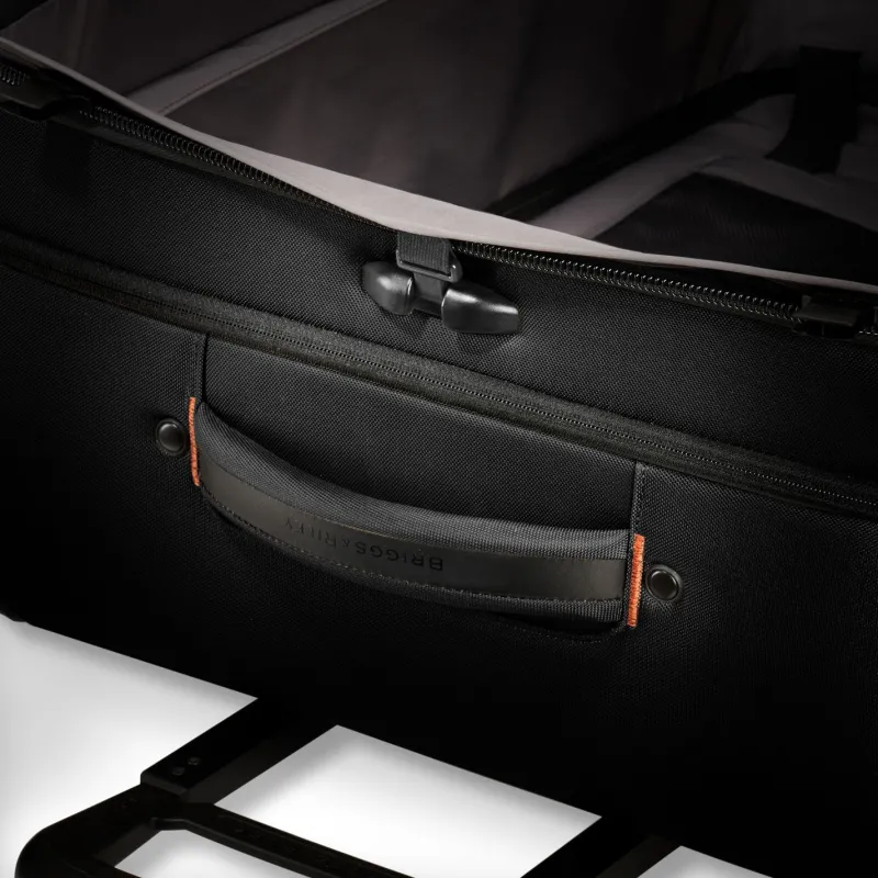 Briggs & Riley Checked<Briggs and Riley ZDX Large Expandable Spinner | Altman Luggage Black