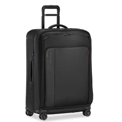 Briggs & Riley Checked<Briggs and Riley ZDX Large Expandable Spinner | Altman Luggage Black