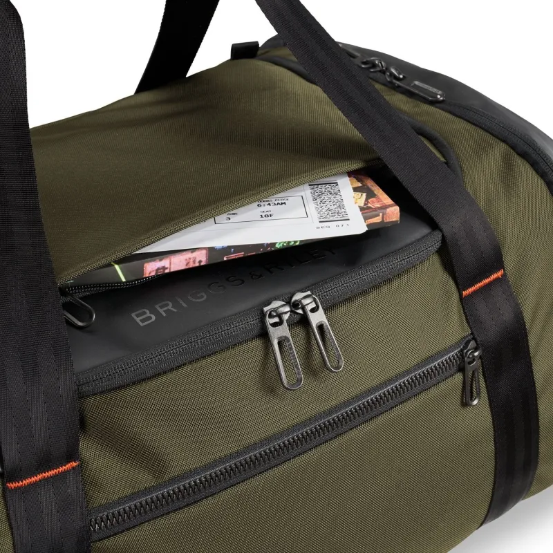 Briggs & Riley Checked<Briggs and Riley ZDX Large Travel Duffle Bag | Altman Luggage Hunter