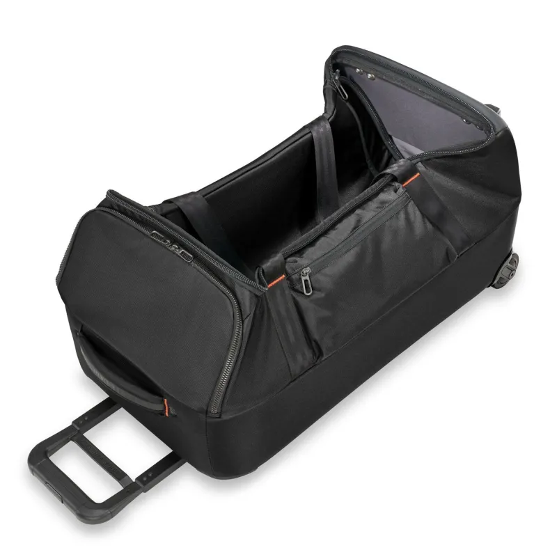 Briggs & Riley Wheeled Duffels|Checked<Briggs and Riley ZDX Medium Upright Duffle | Altman Luggage Black