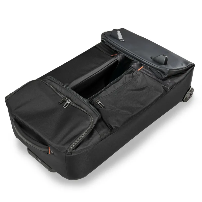 Briggs & Riley Wheeled Duffels|Checked<Briggs and Riley ZDX Medium Upright Duffle | Altman Luggage Black