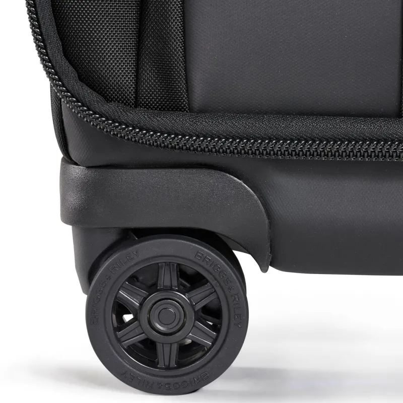 Briggs & Riley Checked<Briggs and Riley ZDX Medium Expandable Spinner | Altman Luggage Black