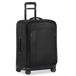 Briggs & Riley Checked<Briggs and Riley ZDX Medium Expandable Spinner | Altman Luggage Black