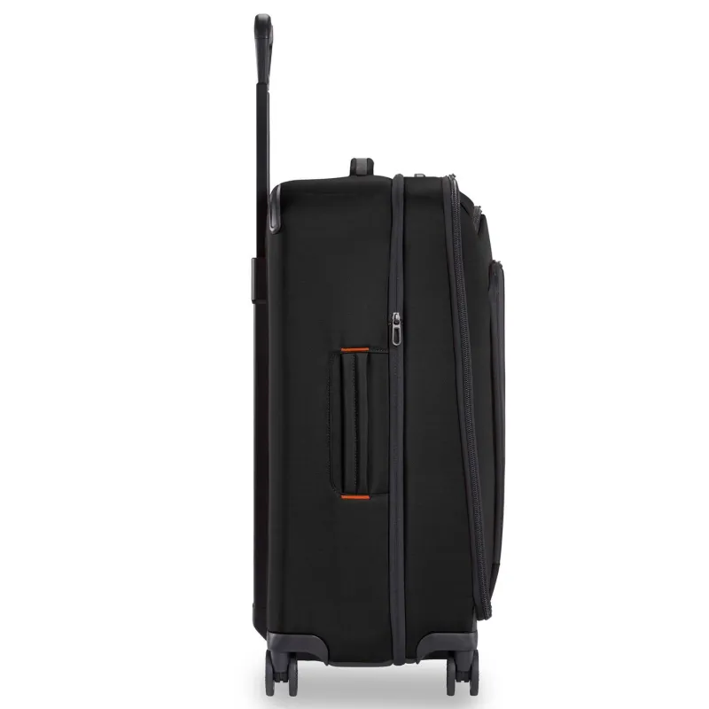 Briggs & Riley Checked<Briggs and Riley ZDX Medium Expandable Spinner | Altman Luggage Black