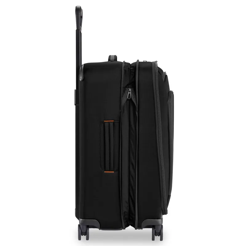 Briggs & Riley Checked<Briggs and Riley ZDX Medium Expandable Spinner | Altman Luggage Black
