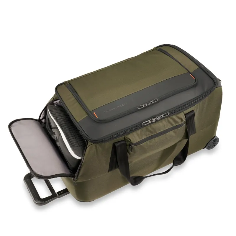 Briggs & Riley Wheeled Duffels|Checked<Briggs and Riley ZDX Medium Upright Duffle | Altman Luggage Hunter
