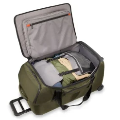 Briggs & Riley Wheeled Duffels|Checked<Briggs and Riley ZDX Medium Upright Duffle | Altman Luggage Hunter