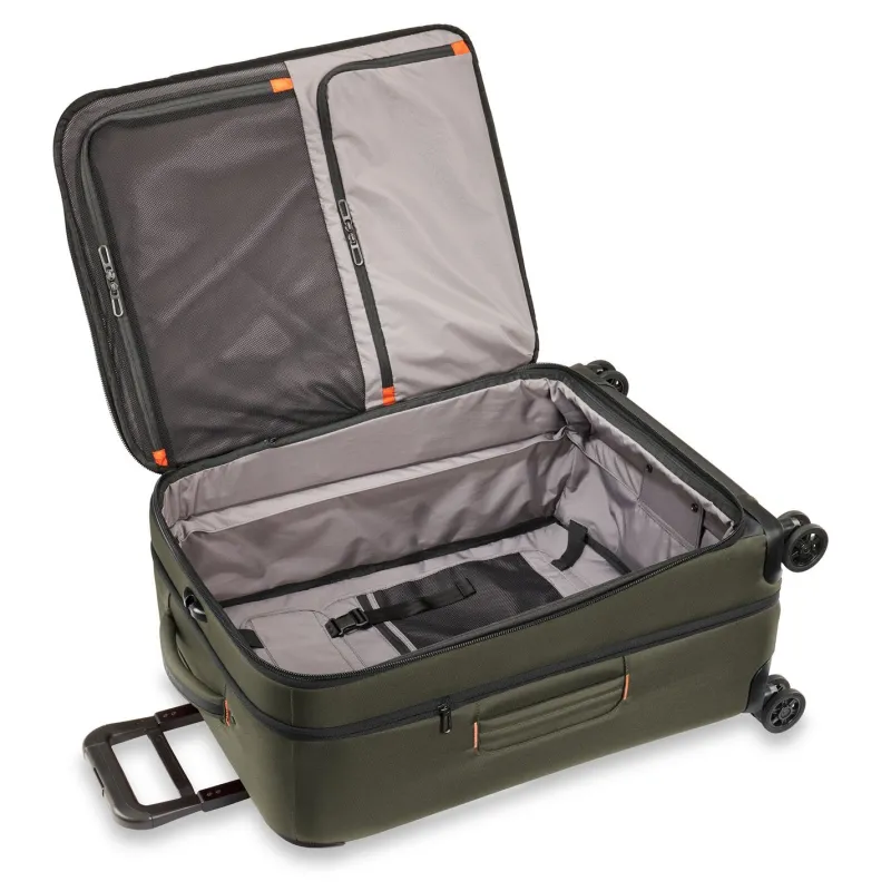 Briggs & Riley Checked<Briggs and Riley ZDX Medium Expandable Spinner | Altman Luggage Hunter