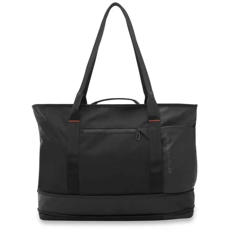 Briggs & Riley Business Cases|Carry-on Luggage<Briggs and Riley ZDX ZXD180 Extra Large Tote | Altman Luggage Black