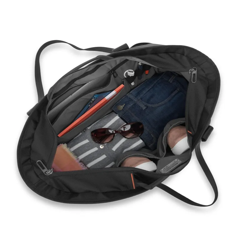 Briggs & Riley Business Cases|Carry-on Luggage<Briggs and Riley ZDX ZXD180 Extra Large Tote | Altman Luggage Black