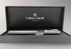 Caran D'Ache Felt Tip<Caran D Ache | Ecridor Retro Silver Plated Rollerball | Pens on sale