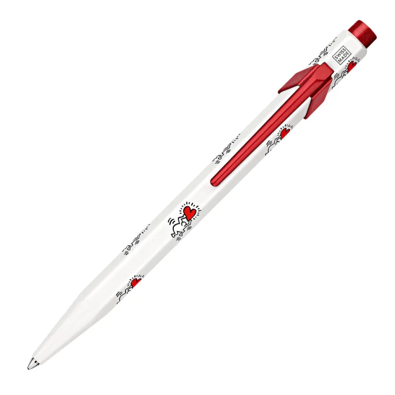 Caran D'Ache Limited Edition|Ballpoint<Caran d Ache 849 Keith Haring Limited Edition Ballpoint Pen White
