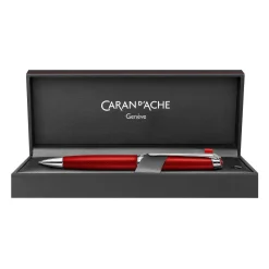 Caran D'Ache Ballpoint<Caran D Ache Leman Ballpoint Pen | Altman Luggage Sale Carmine Red