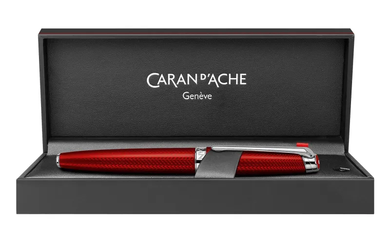 Caran D'Ache Fountain<Caran D Ache Leman Carmine Red Fountain Pen | Altman Luggage Sale