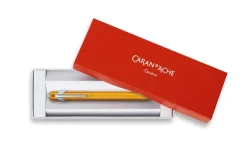 Caran D'Ache Fountain<Caran dAche 849 Metal Orange Fluo Fountain Pen on Sale Altman Luggage
