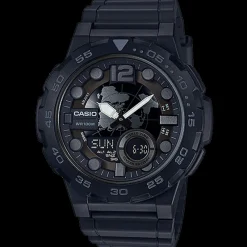 Casio Men's Watches<Analog Digital Combination Watch AEQ100W1BV