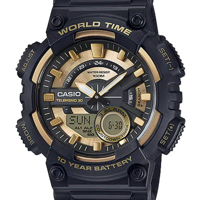Casio Men's Watches<Combination Analog Digital Combination AEQ110BW9AV