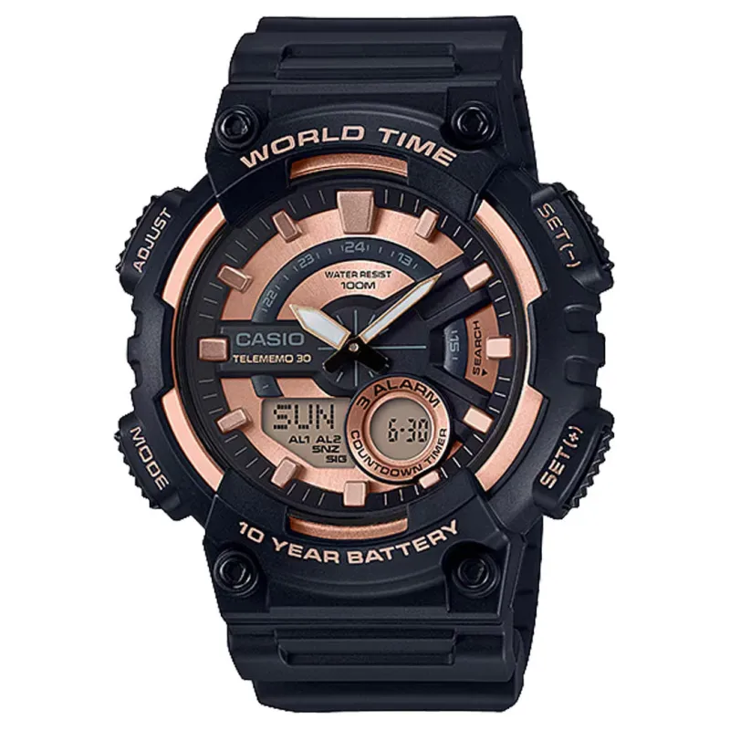 Casio Men's Watches<Combination Analog-Digital Combination AEQ110W1A3V