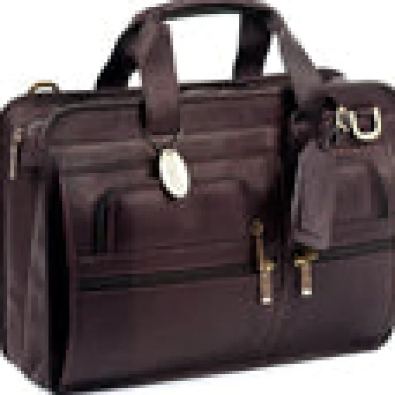Claire Chase Portfolios|Business Cases<149 Slimline Executive Computer Brief Saddle