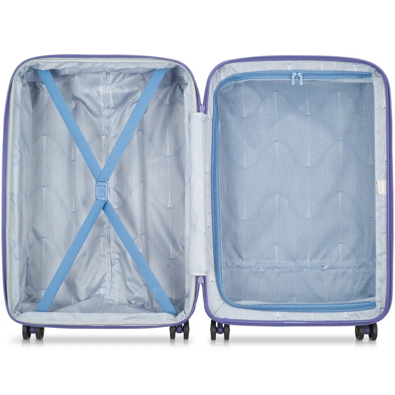 Delsey Hardside Luggage|Checked<COMETE 3.0 CHECKED - 24" MEDIUM