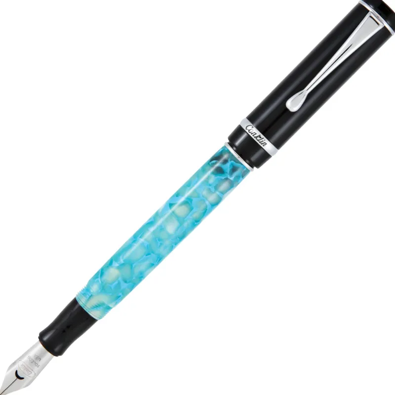 Conklin Fountain<Duragraph Fountain Pen Turquoise Nights Sale | Altman Luggage
