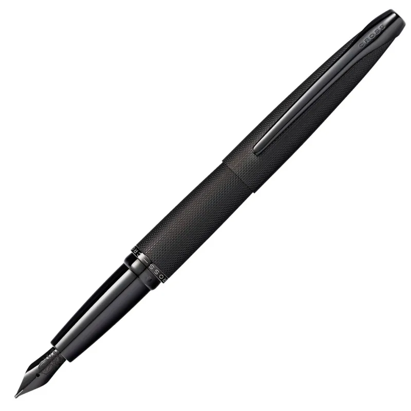 Cross Fountain<ATX Brushed Black Fountain Pen