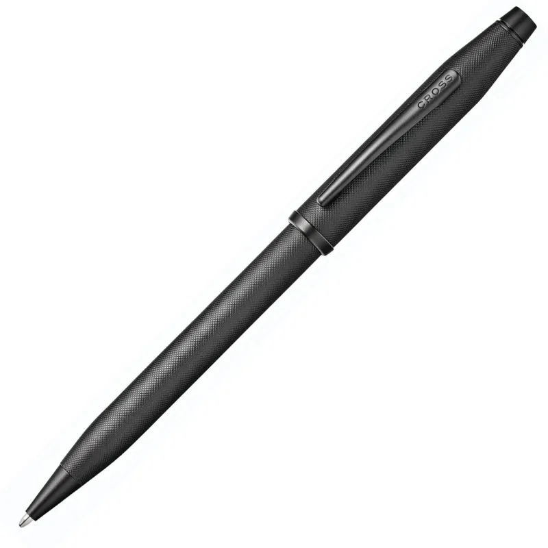 Cross Ballpoint<Century II Black Micro-knurl Ballpoint Pen