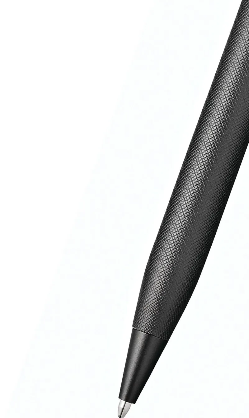 Cross Ballpoint<Century II Black Micro-knurl Ballpoint Pen
