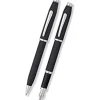 Cross Pen Closeouts<Century II Fountain Pen & Ballpoint Set Black Smooth Touch