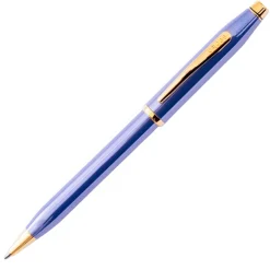 Cross Pen Closeouts|Ballpoint<Century II Lavender Blue Gold Plated Appointments Ballpoint Pen