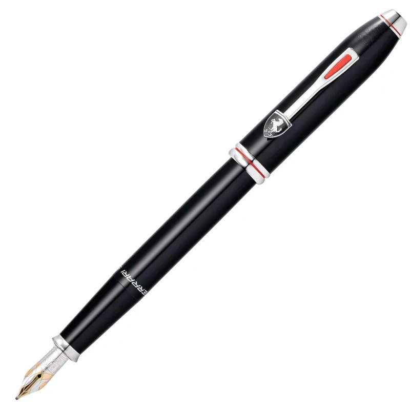 Cross Pen Closeouts<Townsend Scuderia Ferrari Glossy Fountain Altman Luggage Black