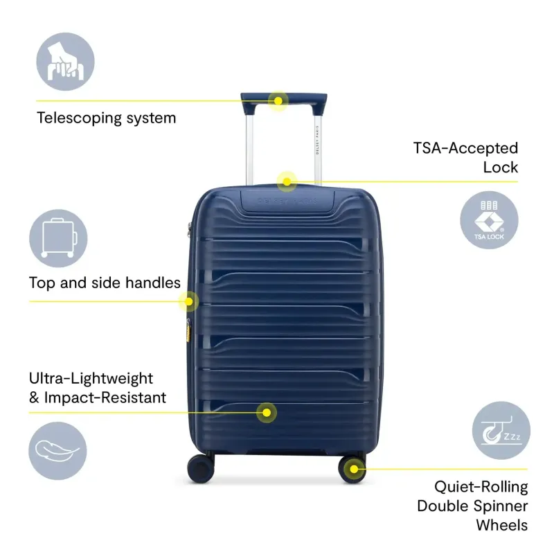 Delsey Carry-on Luggage<Dune Carry-On Plus Expandable Spinner