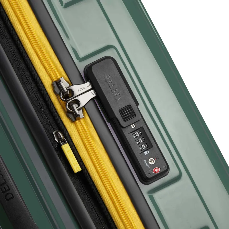 Delsey Checked<REMPART Medium Trunk Expandable Spinner