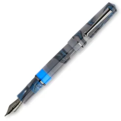 Delta Fountain<Duna Grey Rutenio Fountain Pen 14k Nib | Altman Luggage