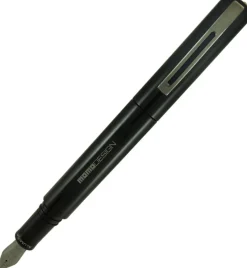 Delta Pen Closeouts|Fountain<MOMO Design Alumina Fountain Pen Anodized Aluminum Black