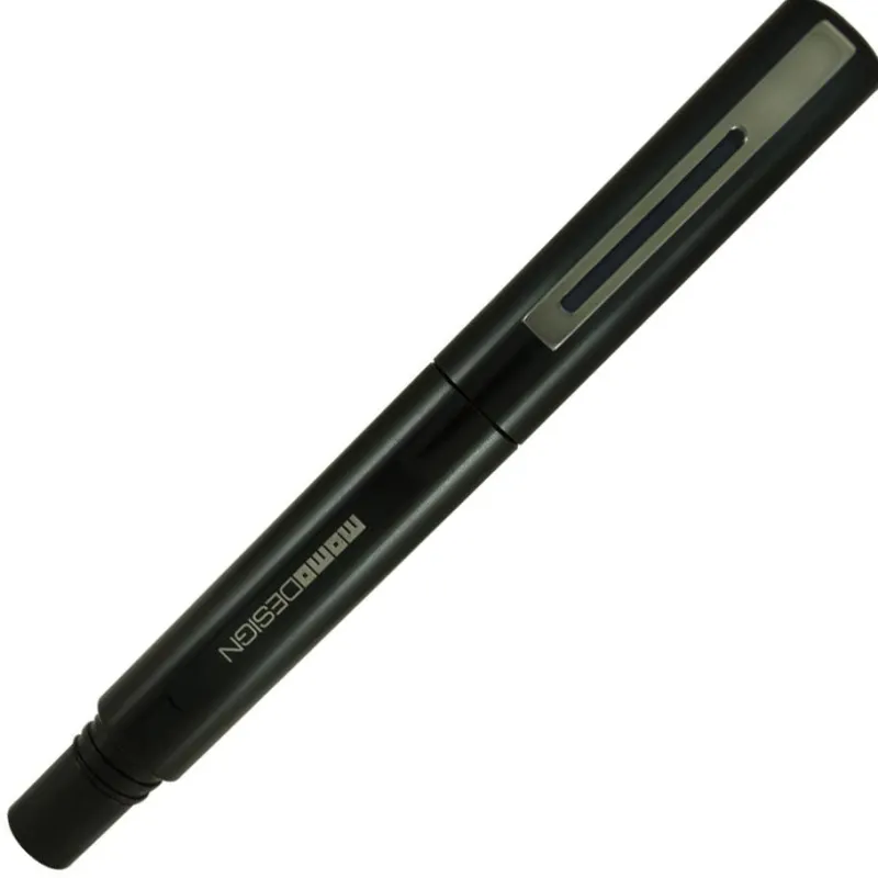 Delta Pen Closeouts|Fountain<MOMO Design Alumina Fountain Pen Anodized Aluminum Black