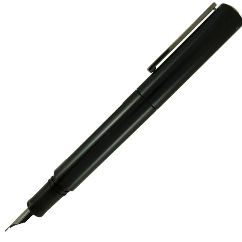 Delta Pen Closeouts|Fountain<MOMO Design Alumina Fountain Pen Anodized Aluminum Black
