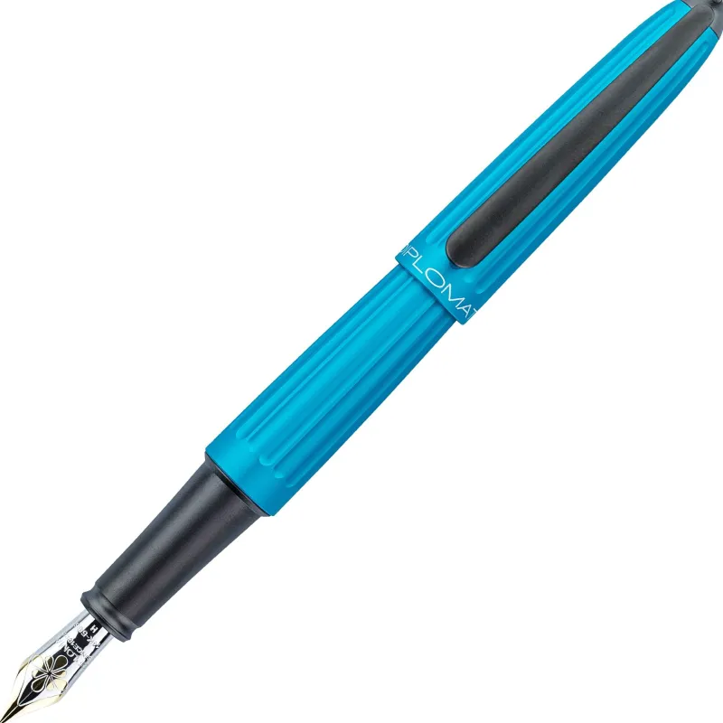 Diplomat Pens Fountain<Aero Fountain 14k Pen Sale | Altman Luggage Turquoise