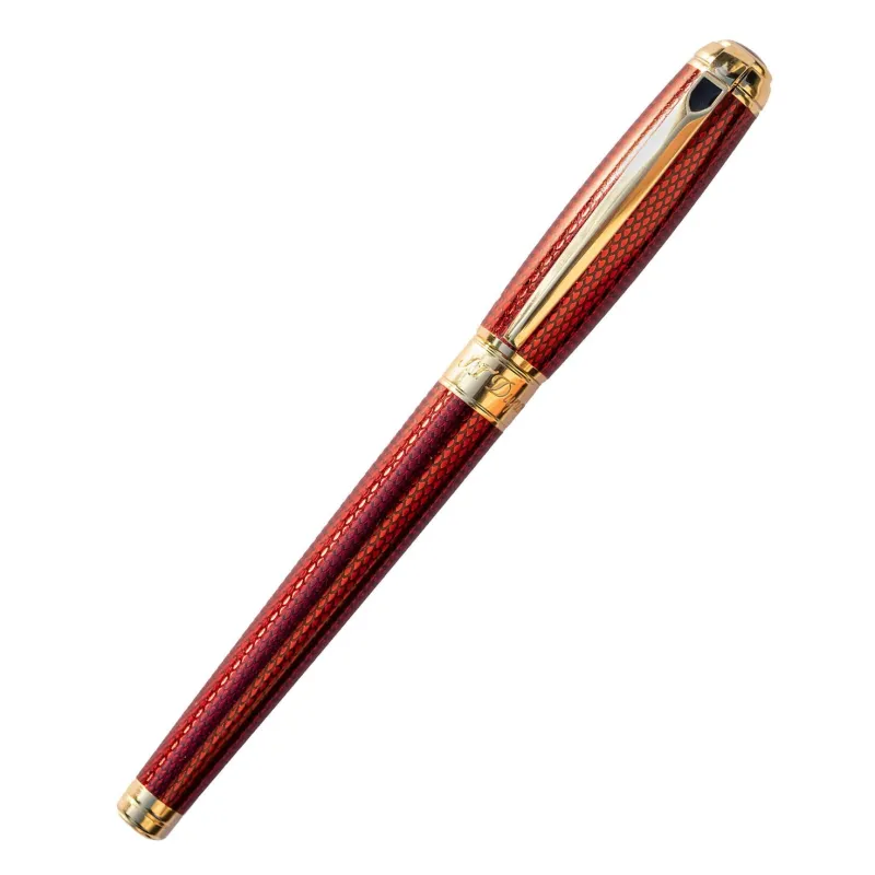 S.T. Dupont Rollerball<Dupont Line D Diamond Guilloche Rollerball Pen Altman Luggage Ruby