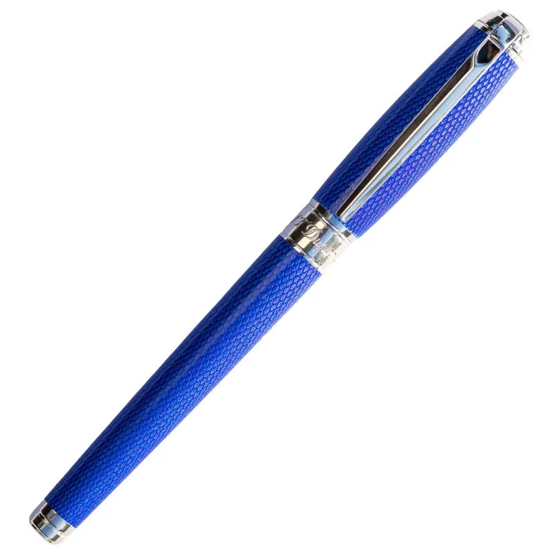 S.T. Dupont Rollerball<Dupont Line D Diamond Guilloche Rollerball Pen Altman Luggage Sapphire
