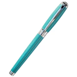 S.T. Dupont Rollerball<Dupont Line D Diamond Guilloche Rollerball Pen Altman Luggage Aquamarine