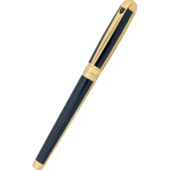 S.T. Dupont Fountain<Dupont Line D Windsor Medium Fountain Pen Sale | Altman Luggage Blue