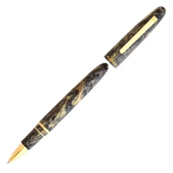 Esterbrook Rollerball|Felt Tip<Estie Gold Rush Prospector Black Rollerball Pen | Altman Luggage