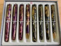 Esterbrook Rollerball|Felt Tip<Estie Gold Rush Prospector Black Rollerball Pen | Altman Luggage