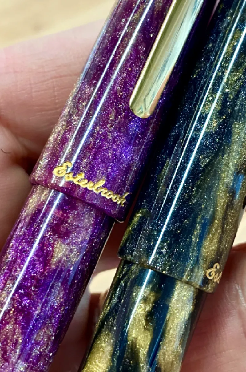 Esterbrook Rollerball|Felt Tip<Estie Gold Rush Prospector Black Rollerball Pen | Altman Luggage