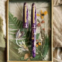 Esterbrook Rollerball<Estie Gold Rush Purple Rollerball Pen | Altman Luggage