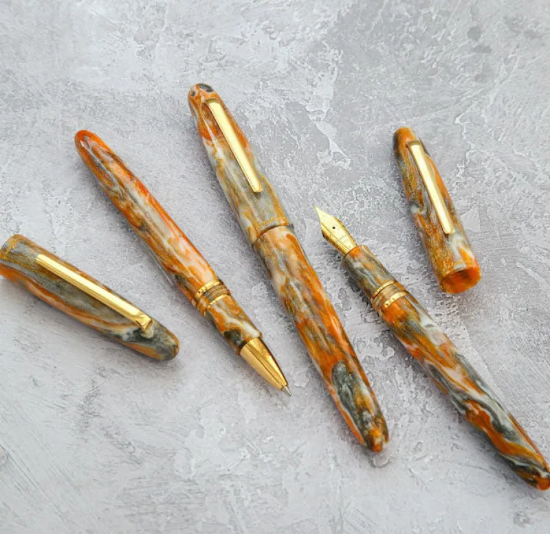 Esterbrook Rollerball|Felt Tip<Estie Rocky Top ESPRT20 Regular Size Gold Trim Rollerball P