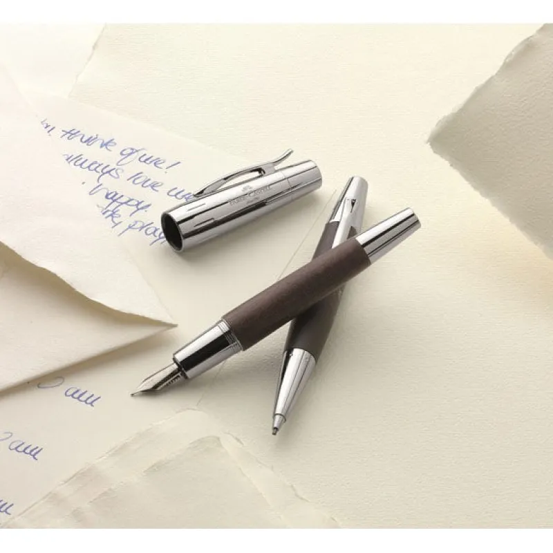 Faber-Castell Fountain<faber castell | Faber Castell Emotion Dark Brown Fountain Pen | Pens sale
