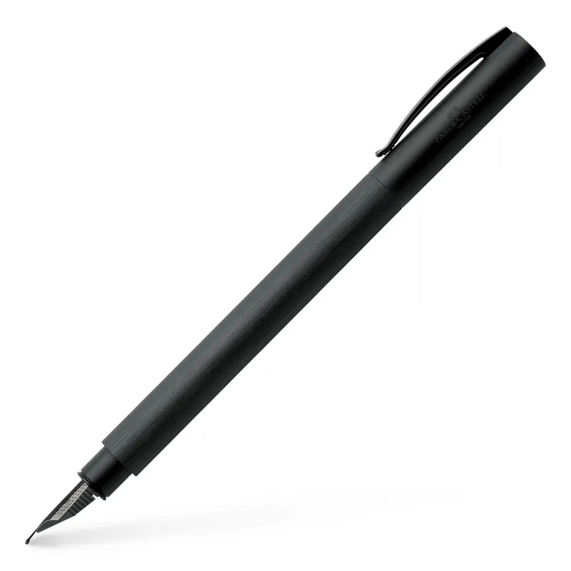Faber-Castell Fountain<Faber Castell Ambition All Black Fountain Pen | Altman Luggage